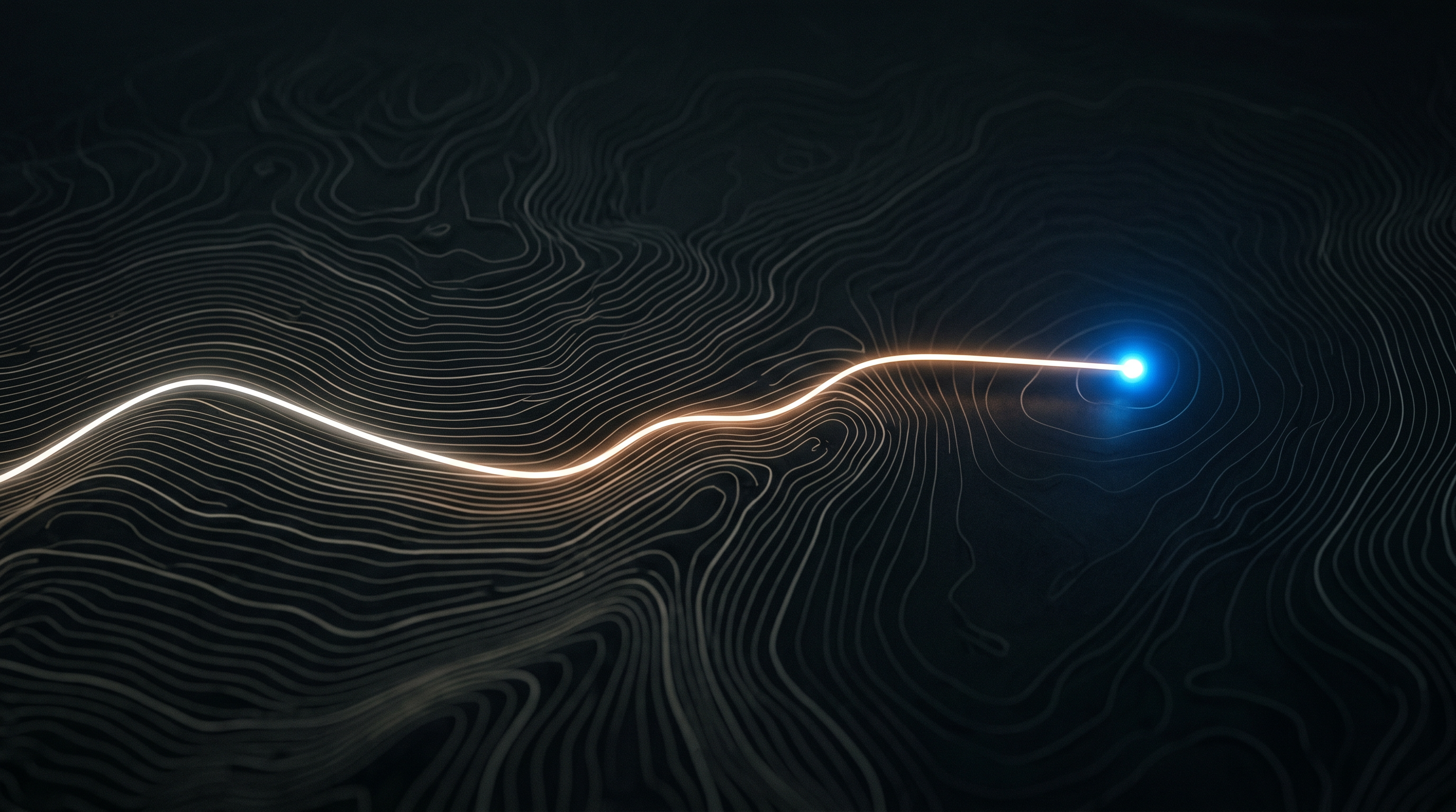 Abstract secure-delivery route map flowing to a single endpoint